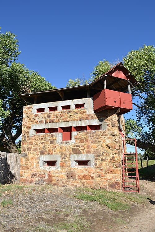 Anglo-Boer War Wolseley Blockhouses - built in 1901 by the British military