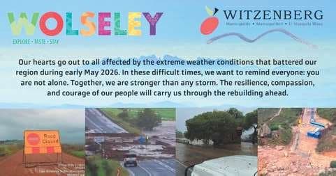 Road Closed after the May 2026 Witzenberg storms